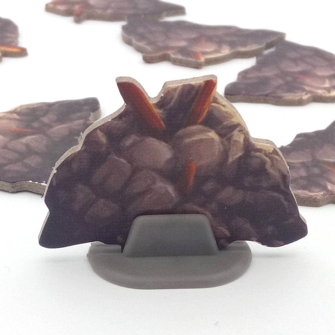 Marker Barrikade, Steinhaufen aus Mini MIners
