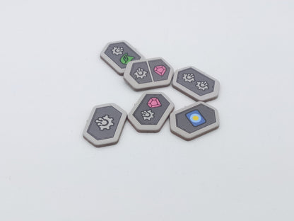 Set of 150 Counter/Marker Stars made of Cryo