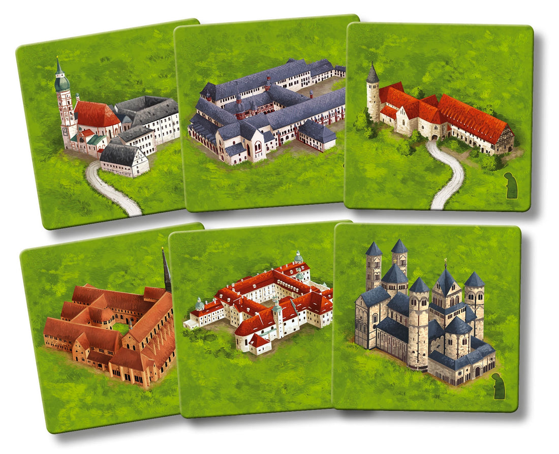 Carcassonne - The monasteries (DEU)