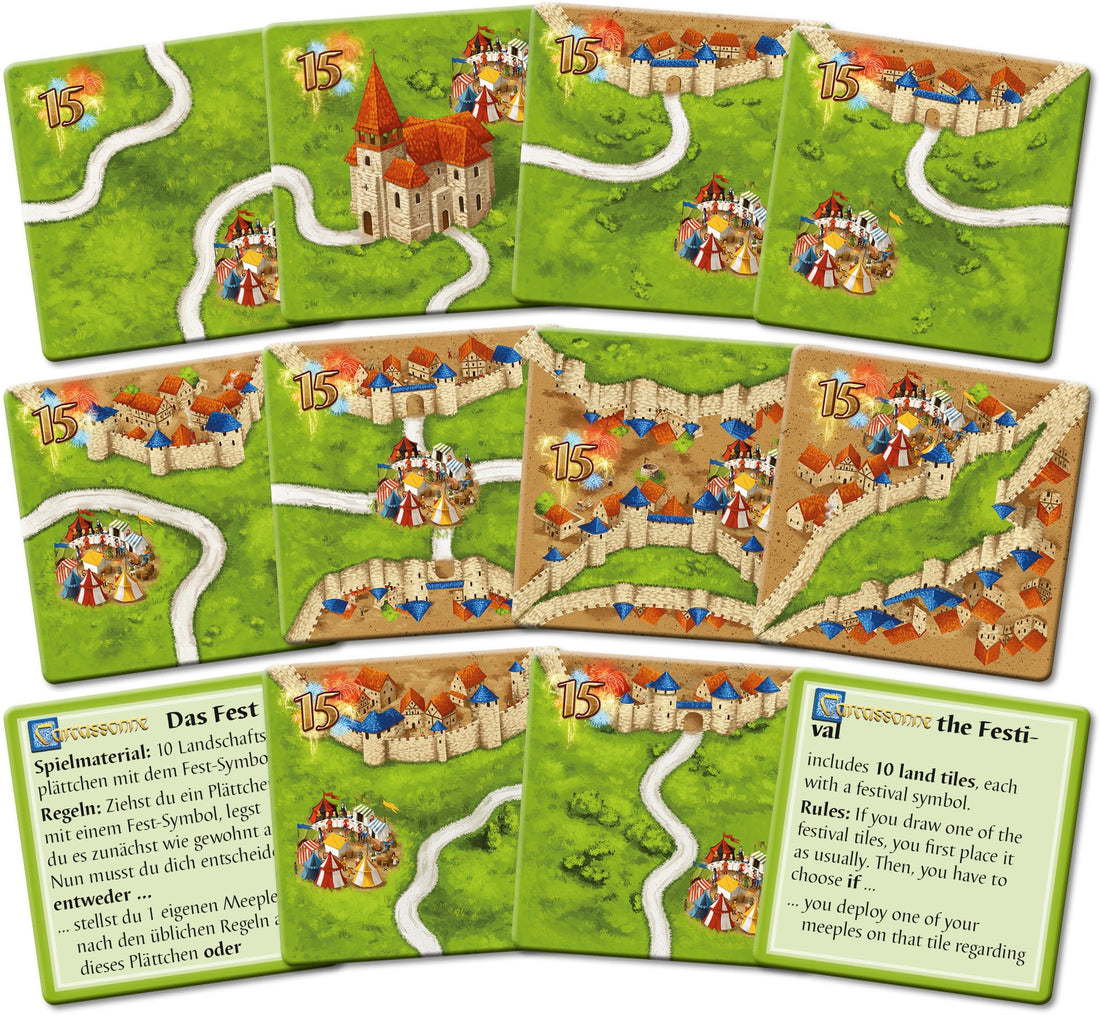 Carcassonne - The festival (GER/ENG)