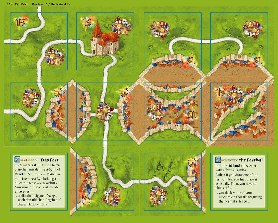 Carcassonne - The festival (GER/ENG)