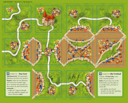 Carcassonne - Das Fest II (neue Edition) - (DEU/ENG)