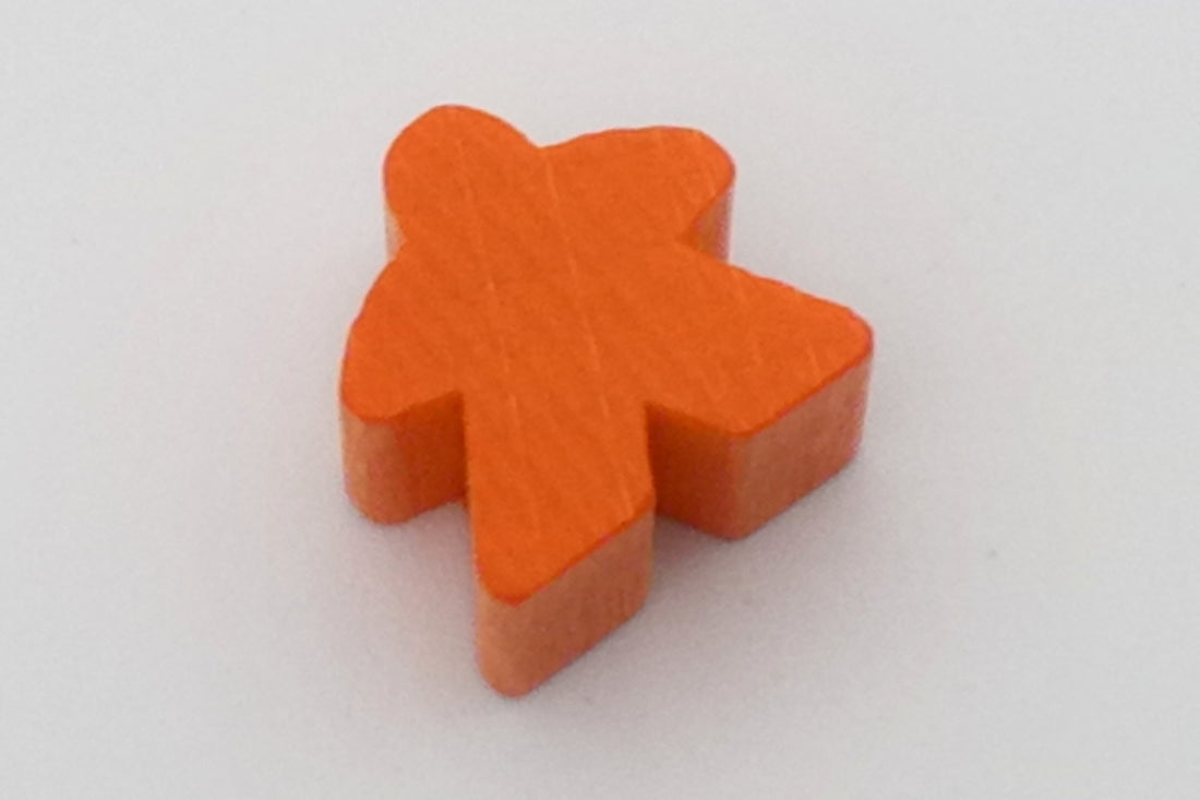 Carcassonne Meeples small - orange
