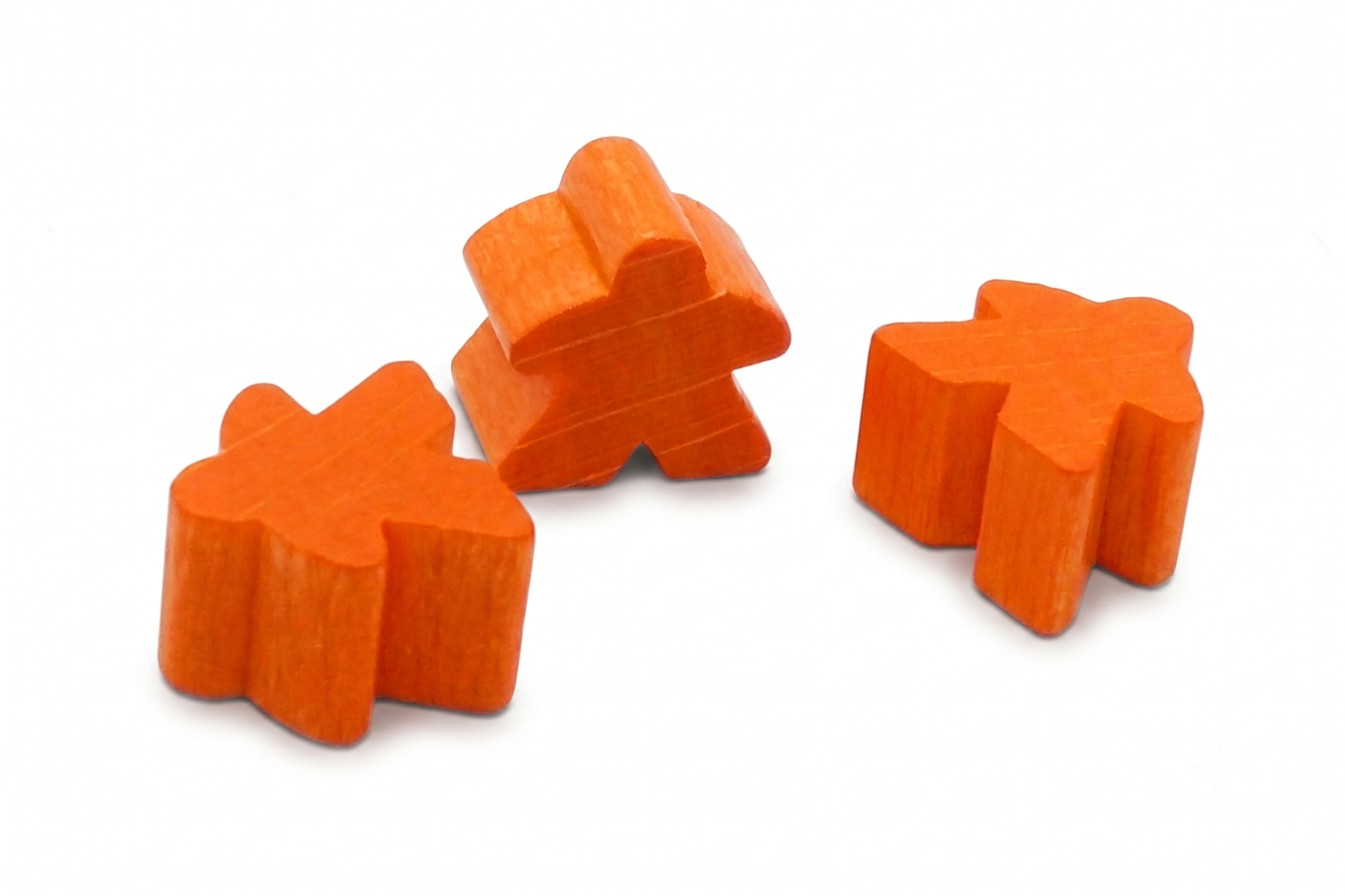 Carcassonne Meeples small - orange