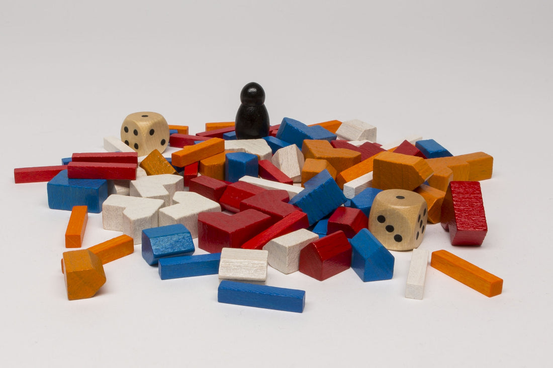 Wooden parts for Settlers base game 3-4 Players