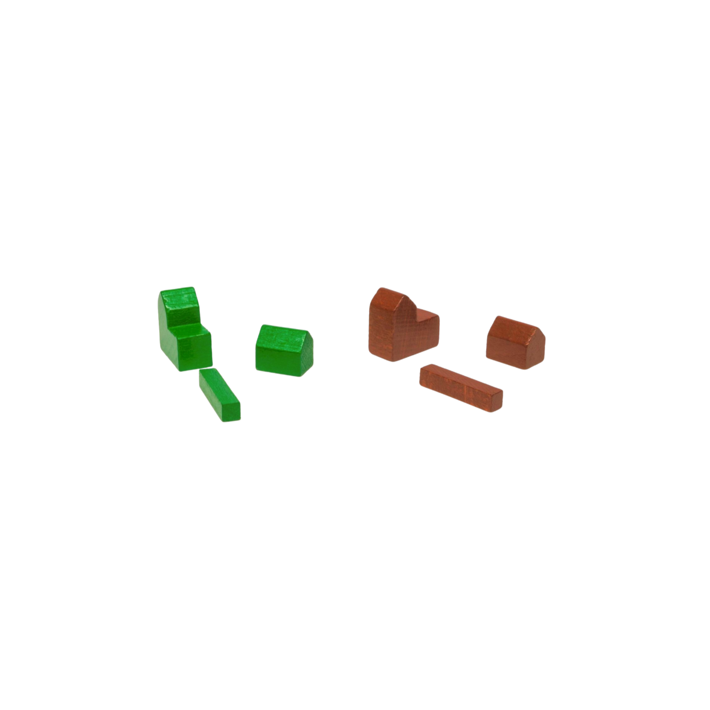 Wooden parts for Settlers base game 5-6 Players
