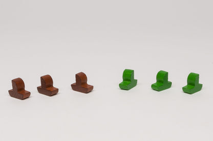 Wooden parts for &quot;Seafarers&quot; 5-6 players