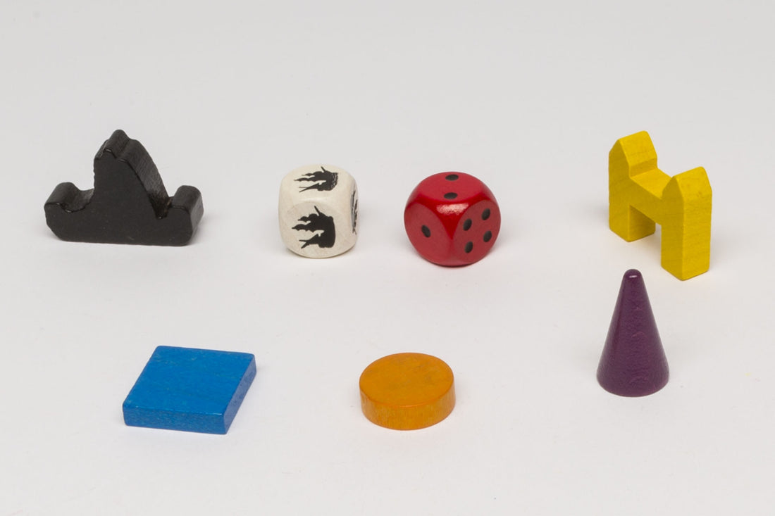 Wooden parts for Settlers expansion &quot;Cities and Knights&quot;