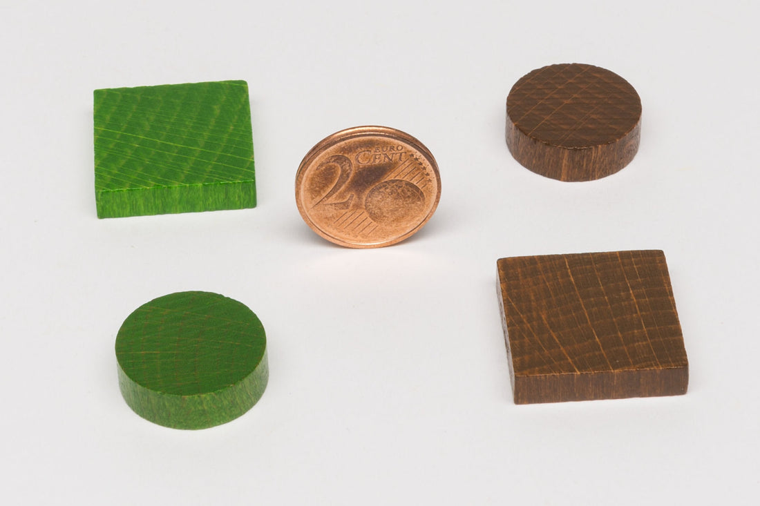 Wooden parts for Settlers expansion &quot;cities and knights&quot; 5-6 players