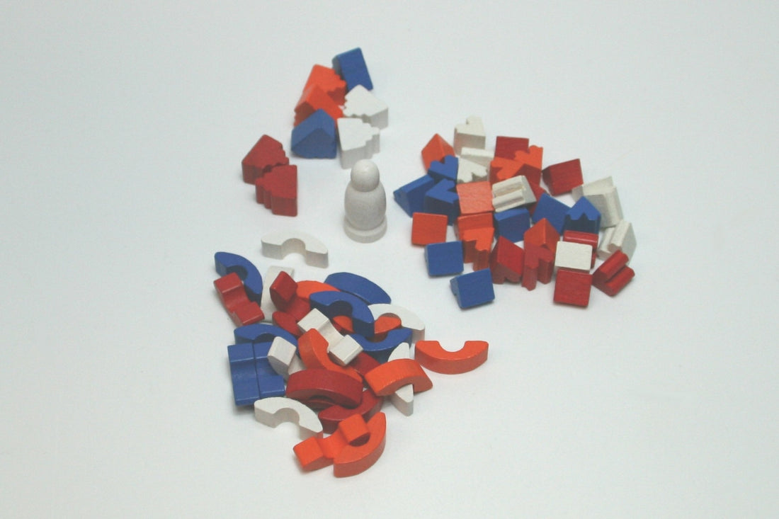 Settlers - wooden material for Rise of the Inkas