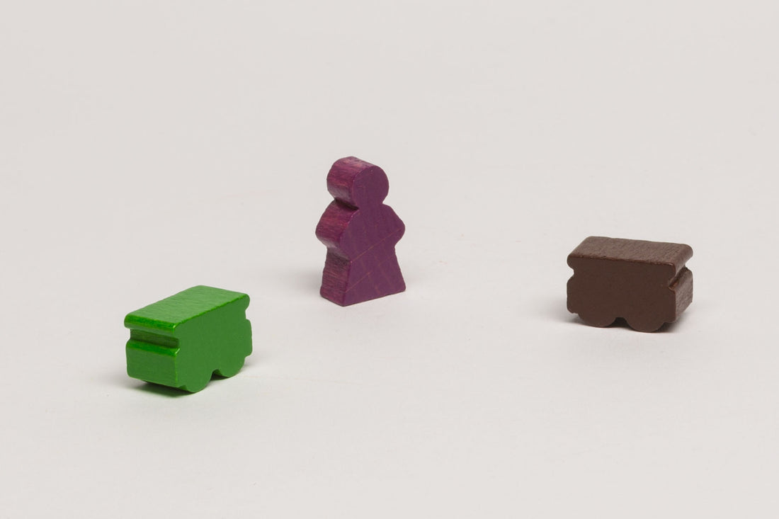 Wooden material for scenario Traders &amp; Barbarians (Traders &amp; Barbarians) - 5 and 6 players