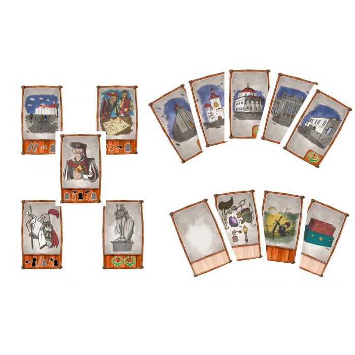 Value cards - Statue