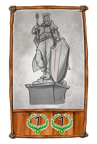Value cards - Statue
