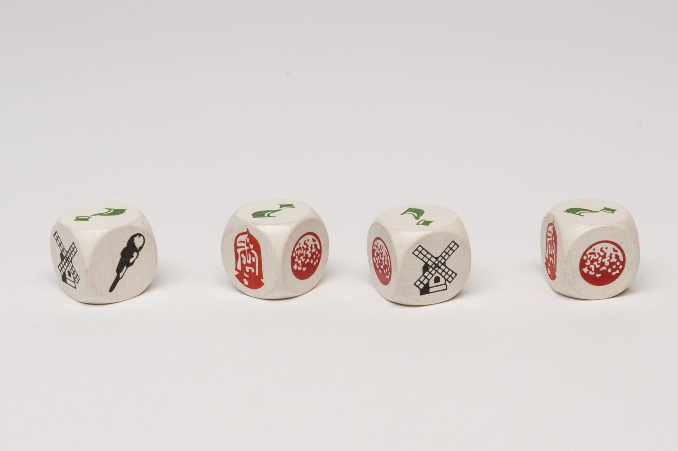 Symbol-Dice for Settlers &quot;Card game&quot;