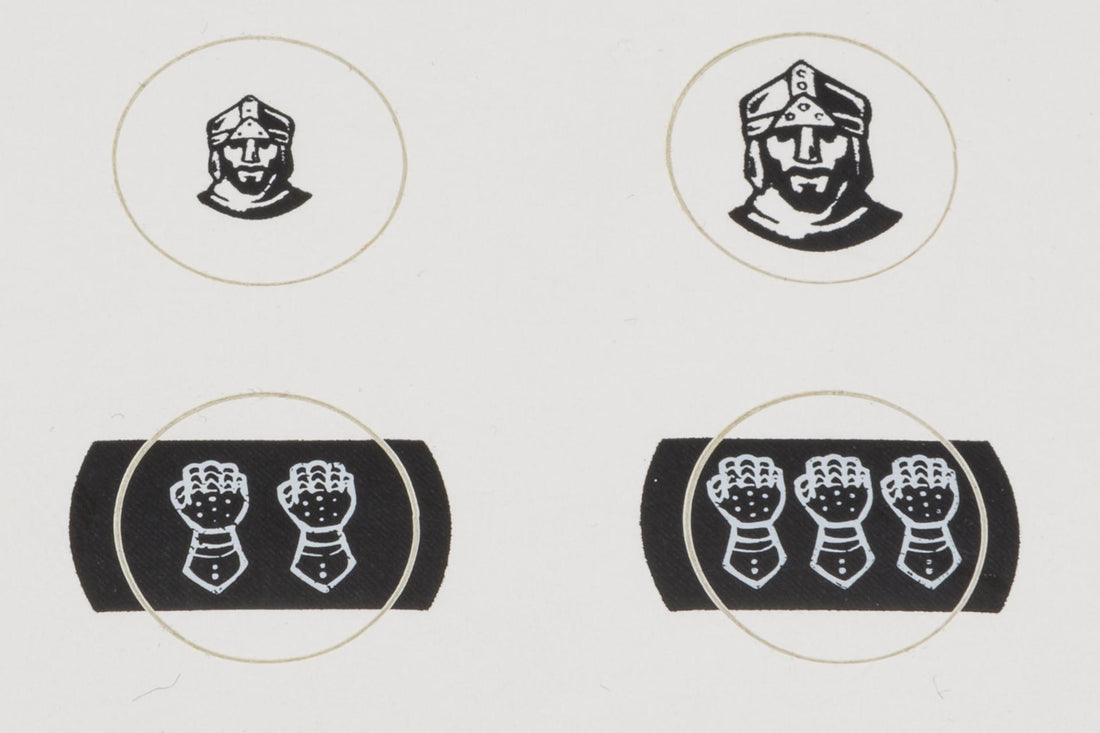 Sticker for Cities &amp; Knights (2 per type)