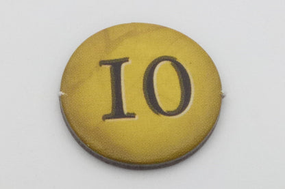 Number tokens (set for Settlers expansion)