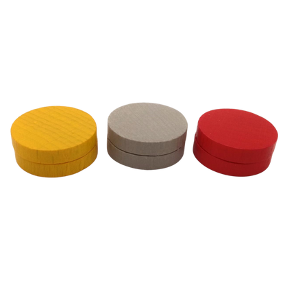 Wooden discs 21x4 mm