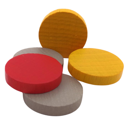 Wooden discs 21x4 mm