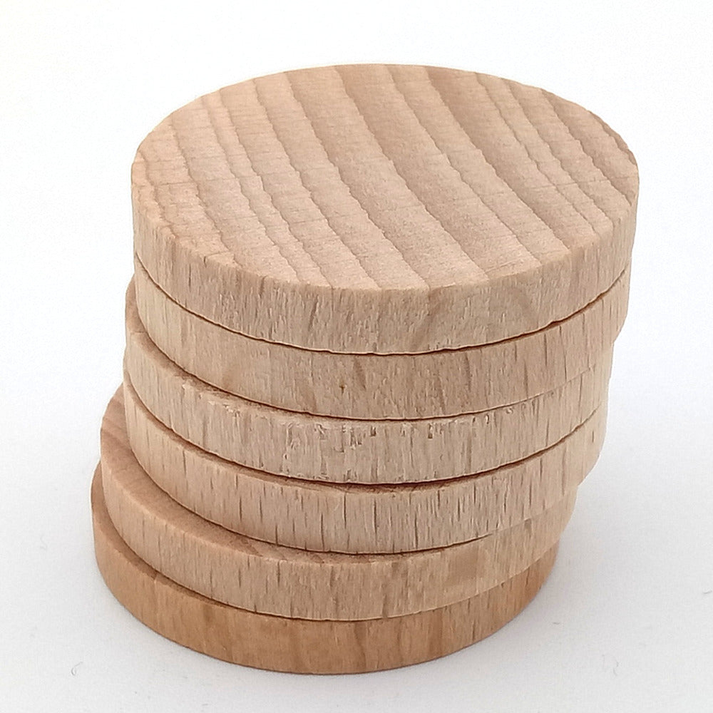 Scheiben 30x4 mm natur