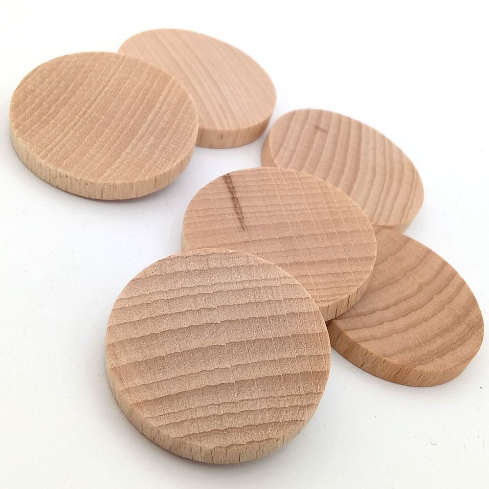 Scheiben 30x4 mm natur