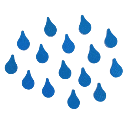Tropfen Wasser Öl Erdöl dick
