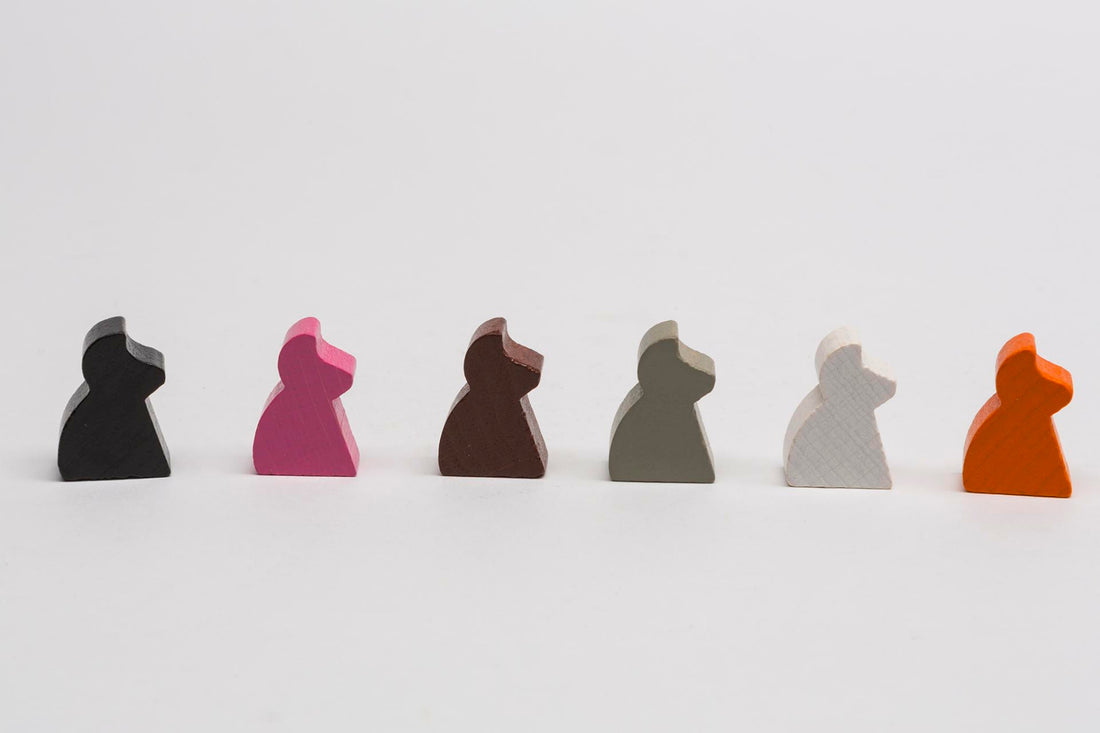 Small rabbit-white