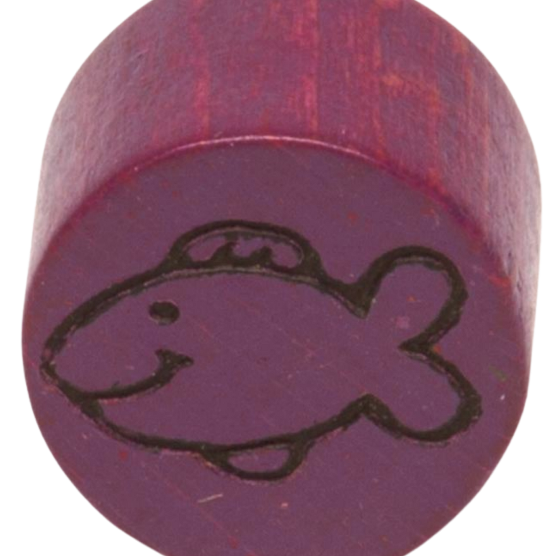 Cylinder 15x10 mm with fish imprint