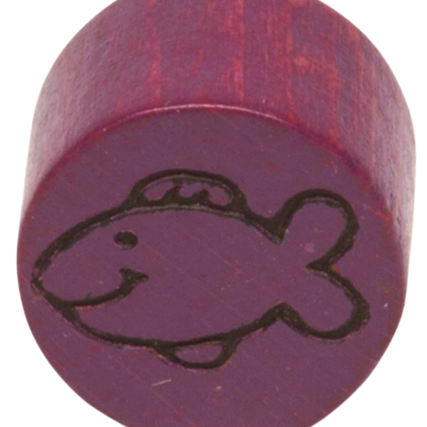 Zylinder 15x10 mm mit Prägung Fisch
