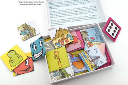 Ja, wo sind sie denn? - Gedächtnisspiel