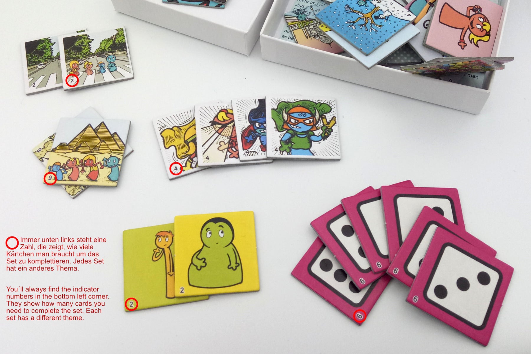 Ja, wo sind sie denn? - Gedächtnisspiel