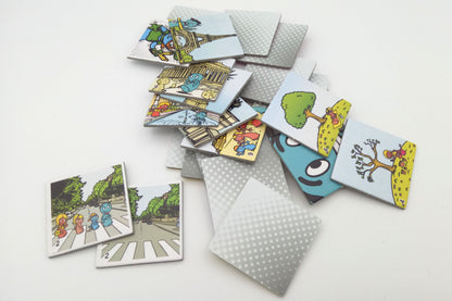 Ja, wo sind sie denn? - Gedächtnisspiel