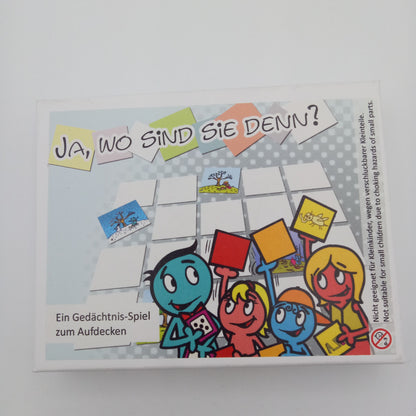 Ja, wo sind sie denn? - Gedächtnisspiel