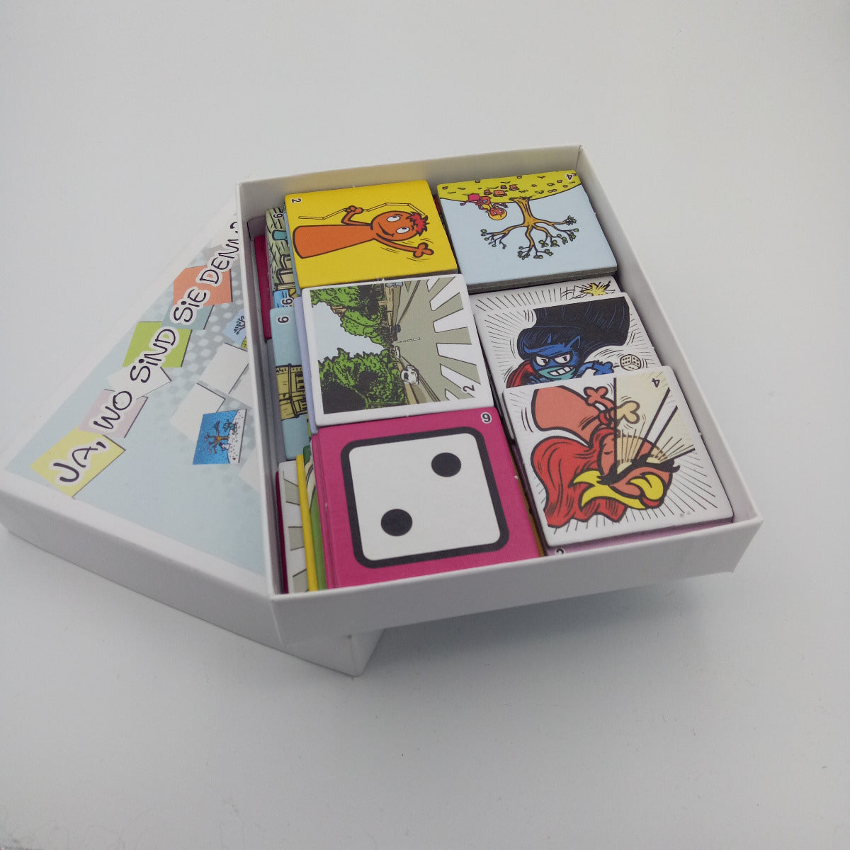 Ja, wo sind sie denn? - Gedächtnisspiel