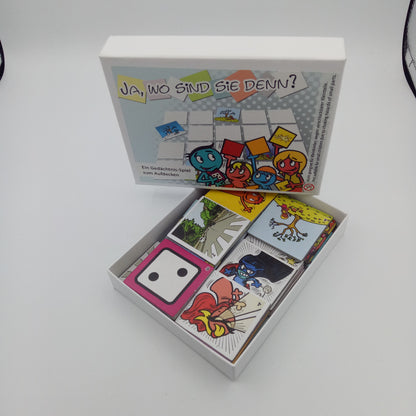 Ja, wo sind sie denn? - Gedächtnisspiel