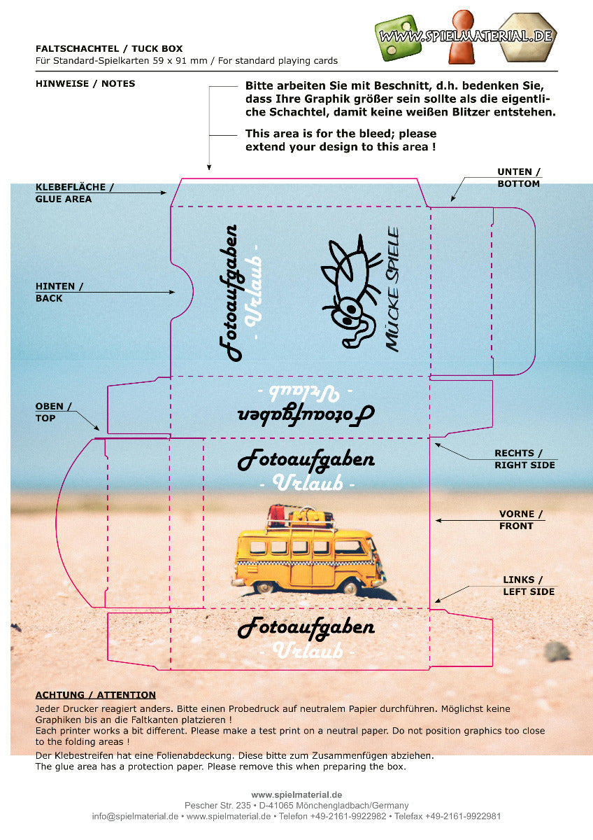 Photo game "Vacation"