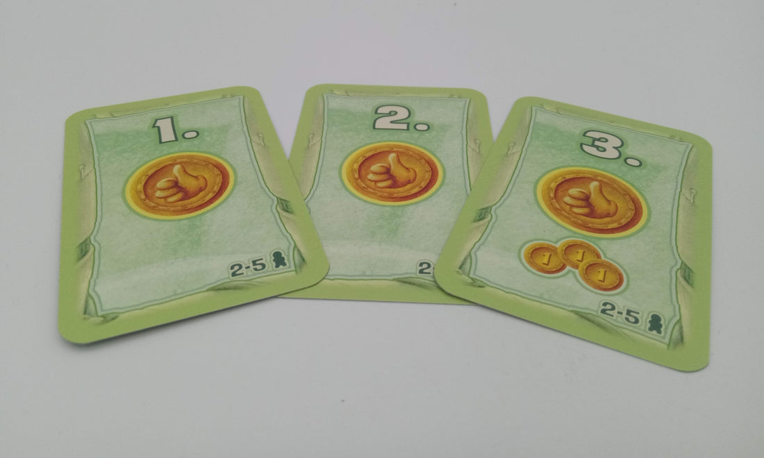 Set Cards 1-3, for game player sequence