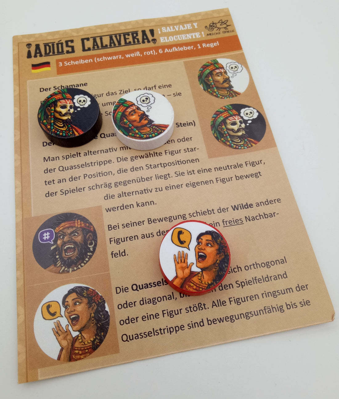 ¡Adiós Calavera! - Erweiterung 5 ¡Salvaje y elocuente!