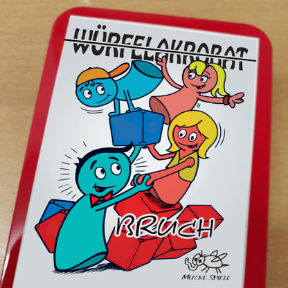 Würfelakrobat Brüche (DEU)