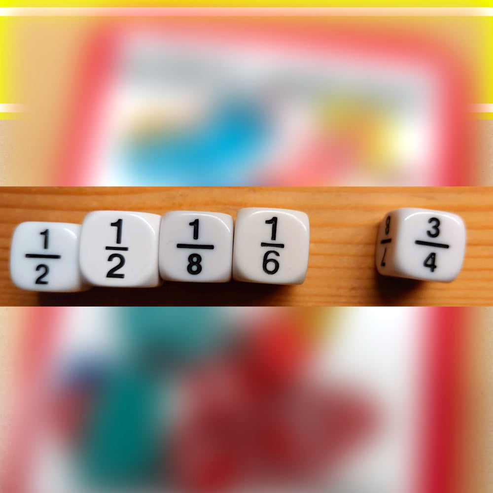 Würfelakrobat Brüche (DEU)