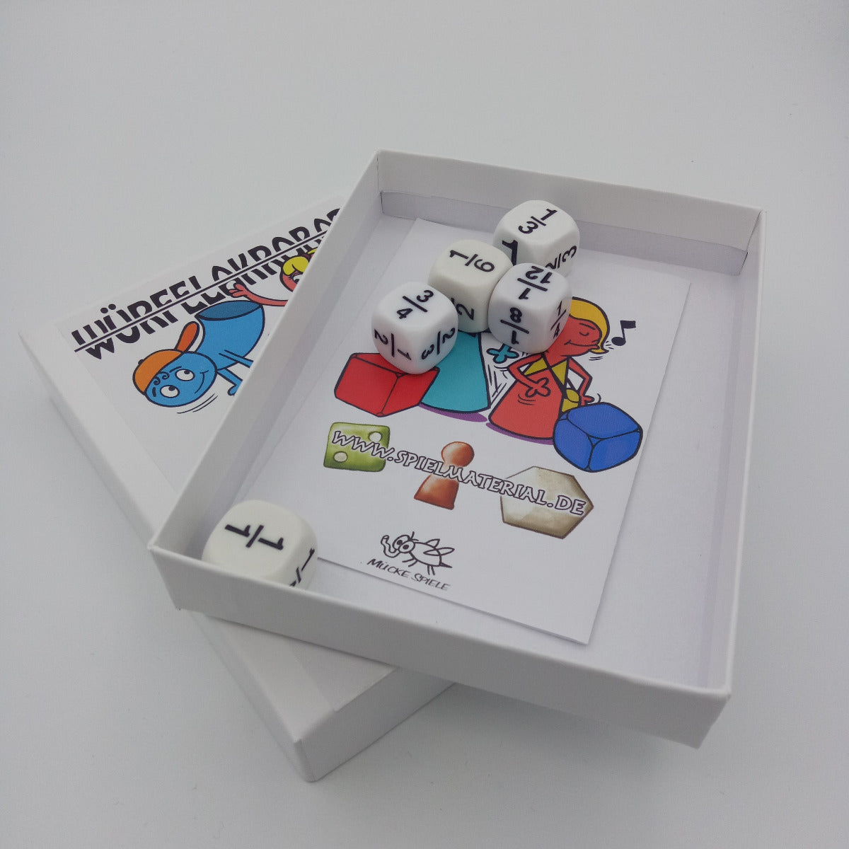 Würfelakrobat Brüche (DEU)