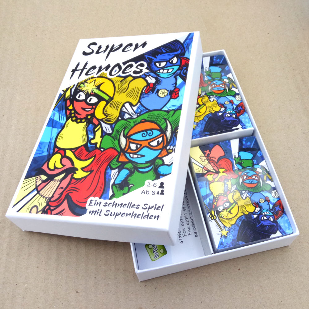 Superheroes card game