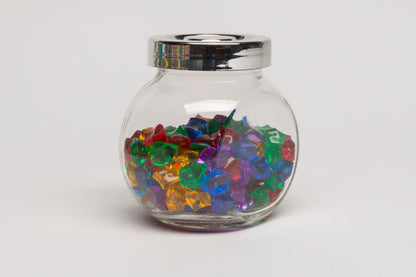 Bonbonglas Typ 1 - mit Kristallsteinen