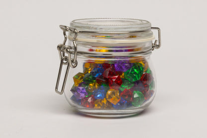 Bonbonglas Typ 2 - mit Kristallsteinen