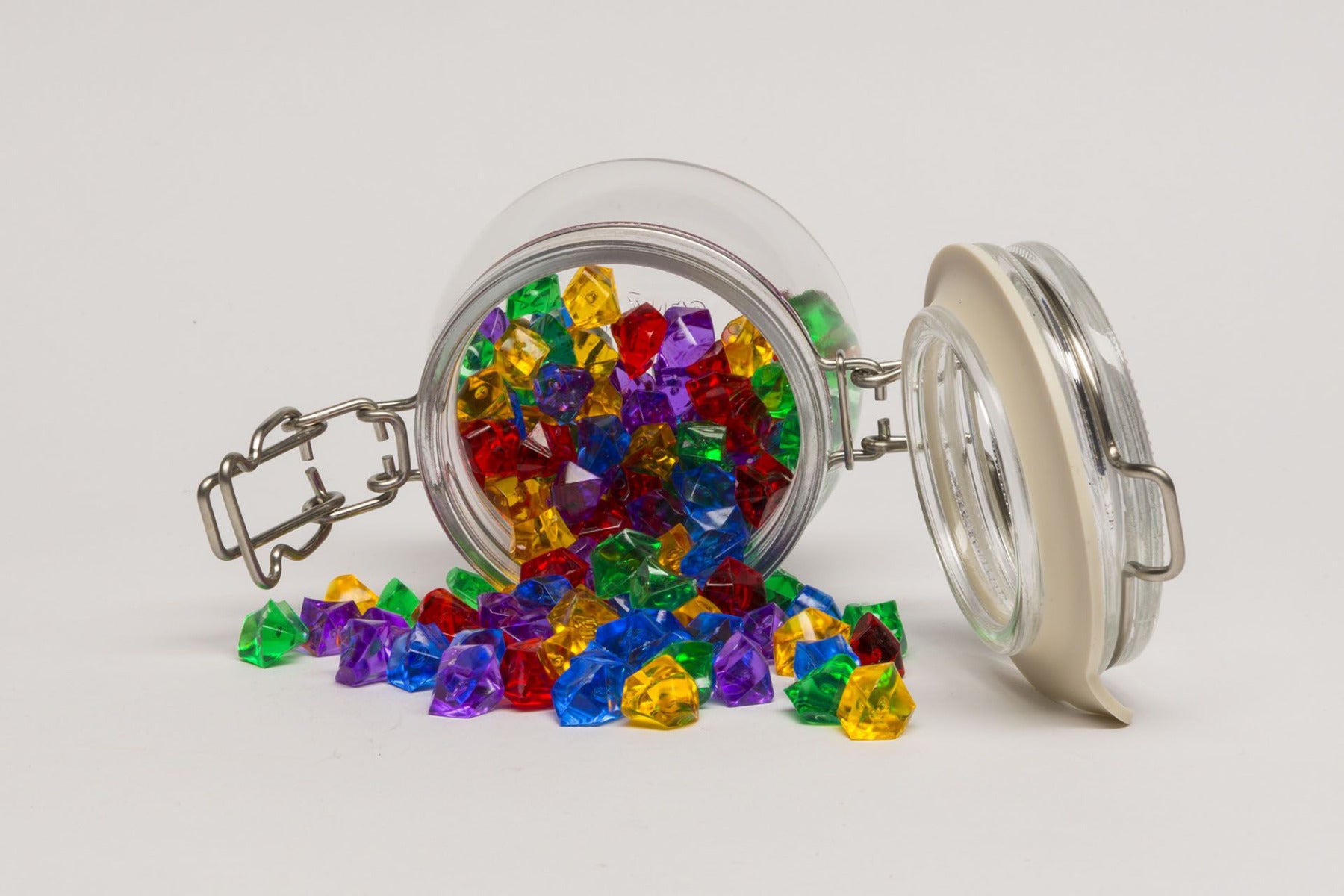 Bonbonglas Typ 2 - mit Kristallsteinen