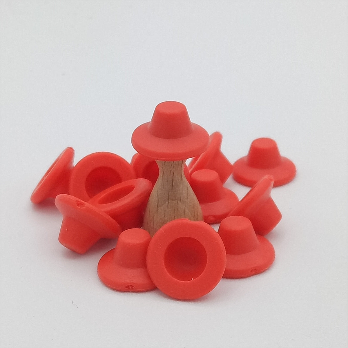 Rubber western hats