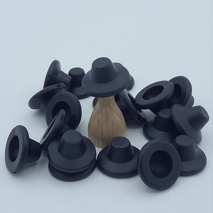 Rubber western hats