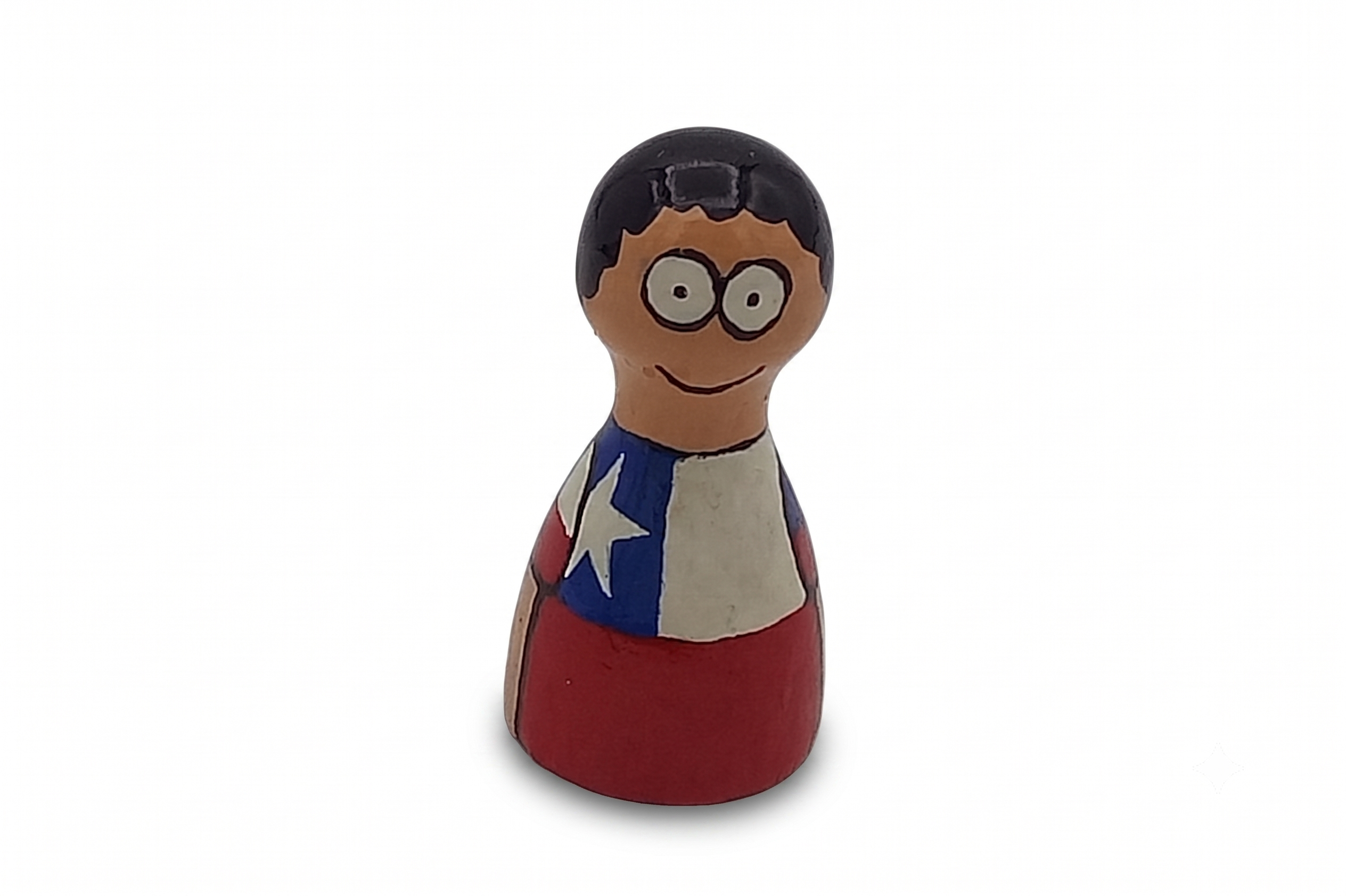 Handpainted pawns - Chilean