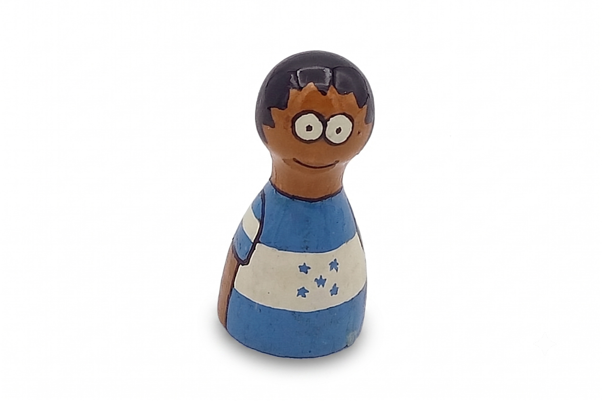 Handpainted pawns - Honduras