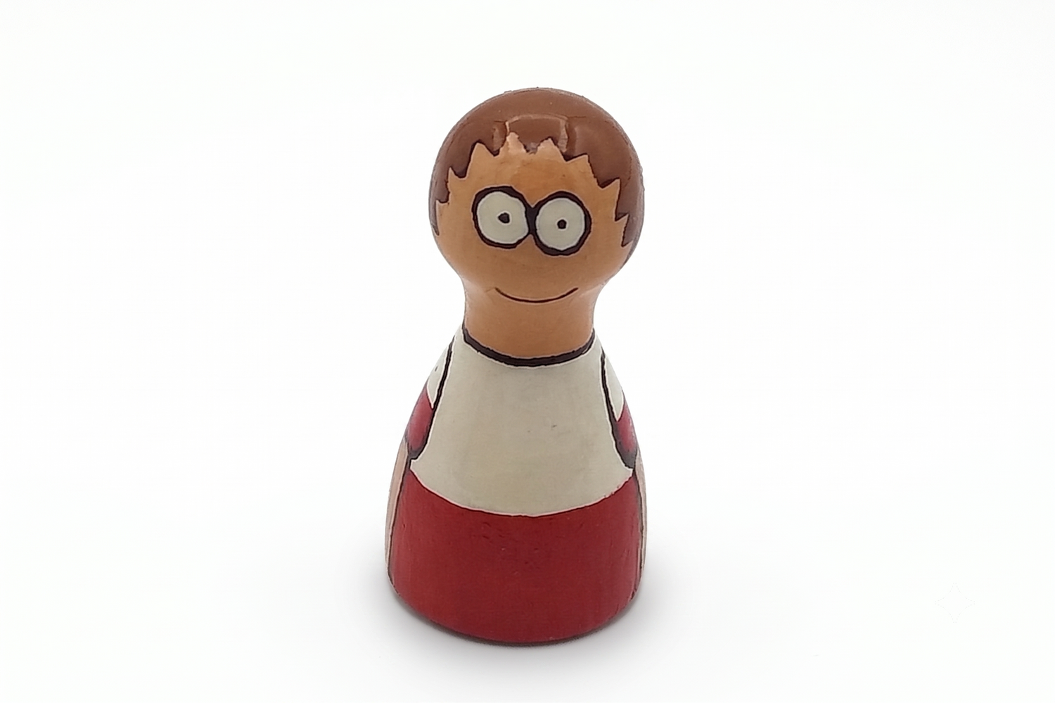 Handpainted pawns - Polish guy
