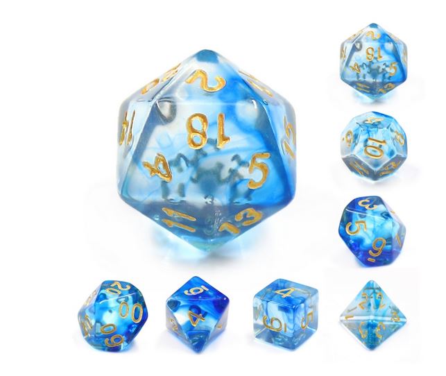 Dice set Under the Sea